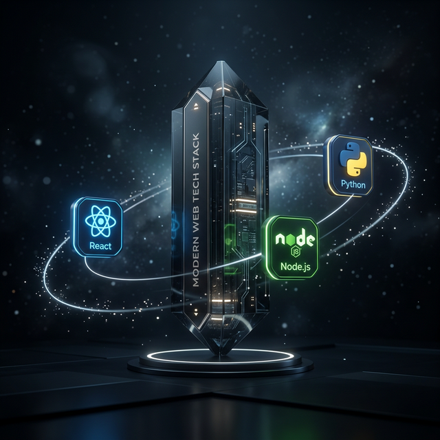 Modern Full Stack Development Visual